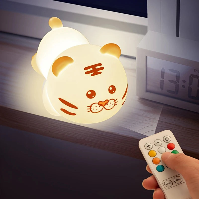 Cute Tiger Night Light