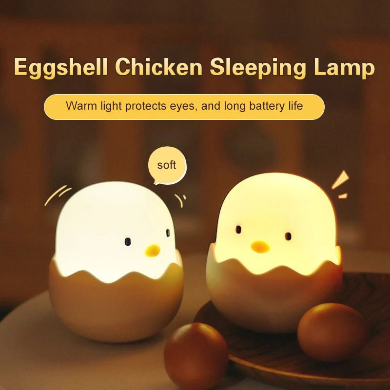 Eggshell Chicken Night Lamp