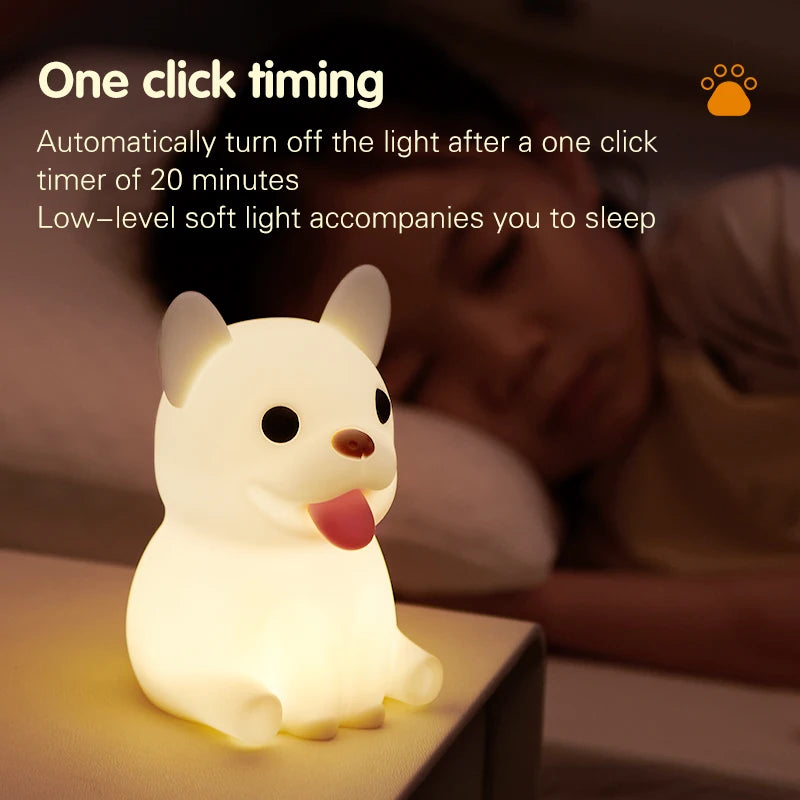 Bulldog Night Light