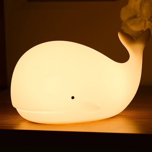 Cute Whale Night Light